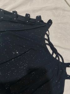 Sparkly Black Party Top