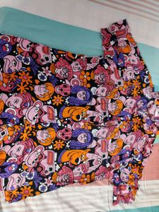 Cartoon Print Shirt