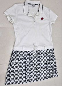 White Polo Dress