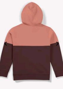 Color Block two tone  Hoodie sweatshirt