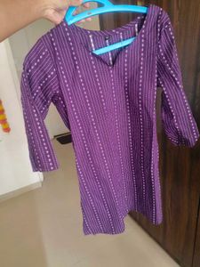 Purple Kurti