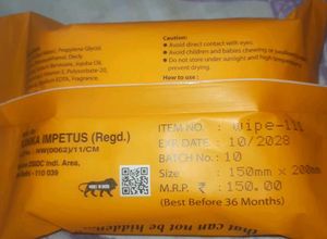 Wet Face Wipes
