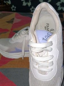 Pastel Accent Chunky Sneakers