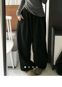 Black Wide Leg Lounge Pants (Exact Same As Shown)