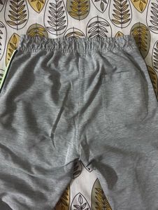 Gray Striped Sweatpants