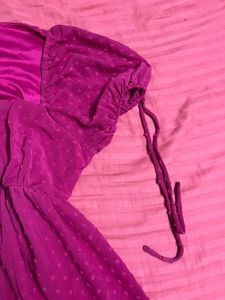 Tokyo Talkies Fuchsia Dress