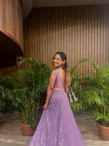 Lavender Lehenga