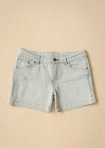 Floral Outfit Set(New)Crop Shirt And Denim Shorts