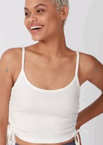 Forever 21 White Crop Top