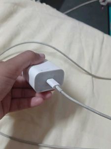 Original Apple 20W Adapter + Lightning Cable