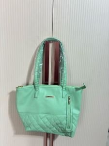 Caprese Pistachio Tote Bag