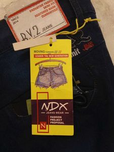 Navy Blue Denim Jeans