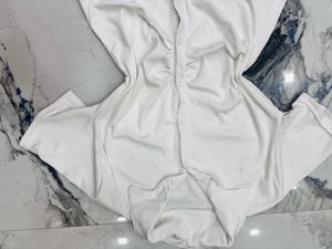 White steachable Top
