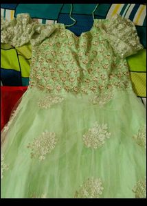 Gown With Dupatta