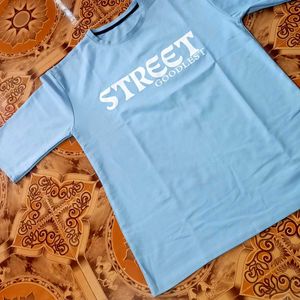 Blue Graphic T-Shirt