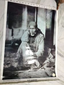 Sai Baba Black And White Photos