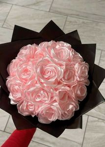 Handmade Ribbon Rose Bouquet 💐