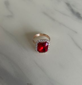 Red Gemstone Ring!