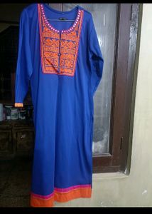 New Without Tag Patch Work Woolen Kurti In L Size