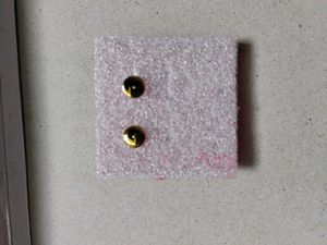 Gold Jhumka Earrings
