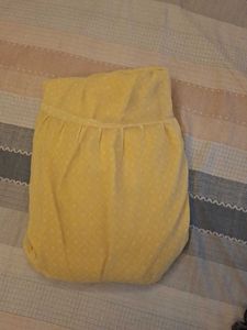 Vintage Yellow Tiered Dress
