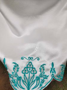 Elegant White Halter Dress