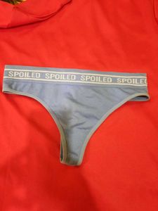 Spoiled Thong - Light Blue