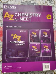 Cengage A to Z Chemistry For Neet Class XII