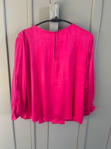 Hot Pink Party Top From Zara