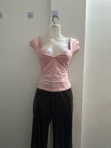 Shein Deep Neck Top