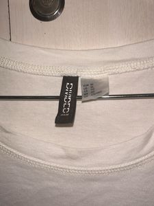 H&amp;M bow tshirt
