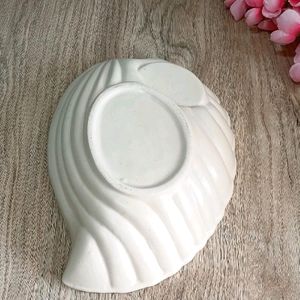 Snacks Serving Plate With Joint Katori