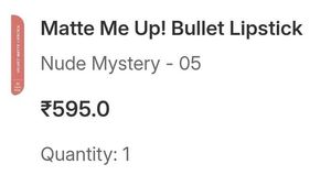 Pilgrim Matte Lipstick