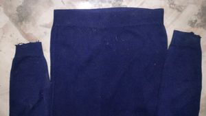 Navy Blue Pullover Sweater