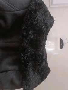 IMPORTED 💖 PREMIUM 😎Black Jacket with Fur Lining