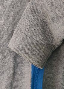 JACK &amp; JONES - Grey Zip-Up Knit Jacket