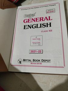 General English Book Of Class 12th