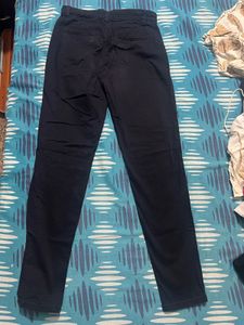 Chic Navy Blue Pants- Formals