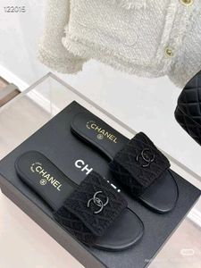 Chanel Black Sandals