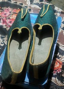 Ethnic Emerald Shoes