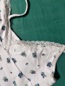 Lace Trimmed Cami Top