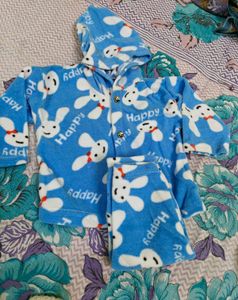 Cute Bunny Fleece Outfit