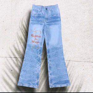 Embroidery Jeans