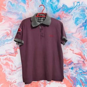 T-shirt Men(violet)(L)