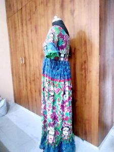 Boho Print Maxi Dress