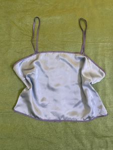 Silver Strapy Top Busy 34