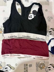 Calvin Klien Sports Bra Set Of 2