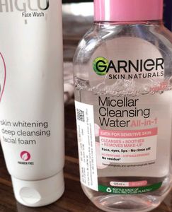 (SKIN BRIGHTENING COMBO ETHIGLO AND GARNIER MIC