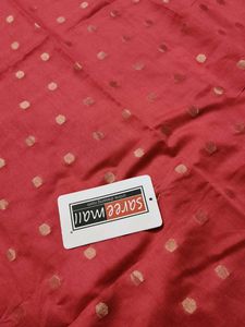 Saree Mall Silk Zari Pink Suit Fabric