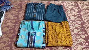 3 Kurta 1 Laggi Used Condition